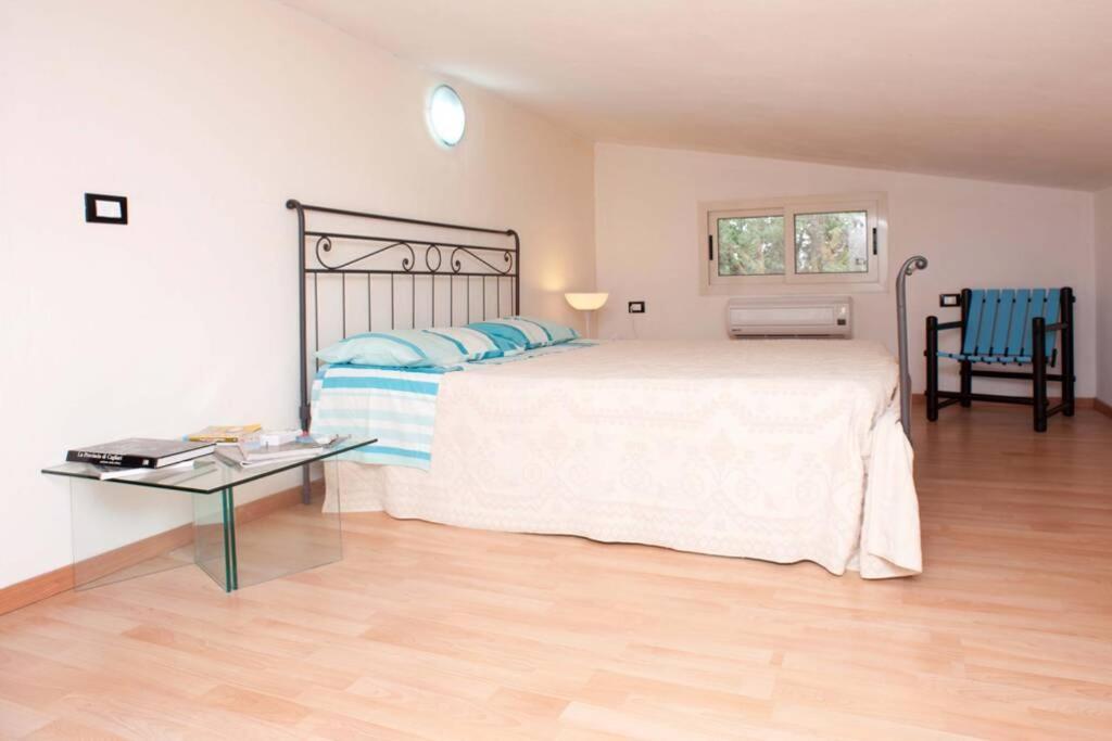 Loft Mansardato Con Giardino E Piscina In Villa Privata Loft With Garden And Swimming Pool In A Private Villa Sestu Exteriér fotografie